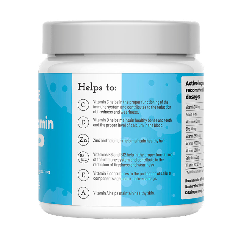 MED GUMMIES Multivitamin With Vitamin D 60 Pcs