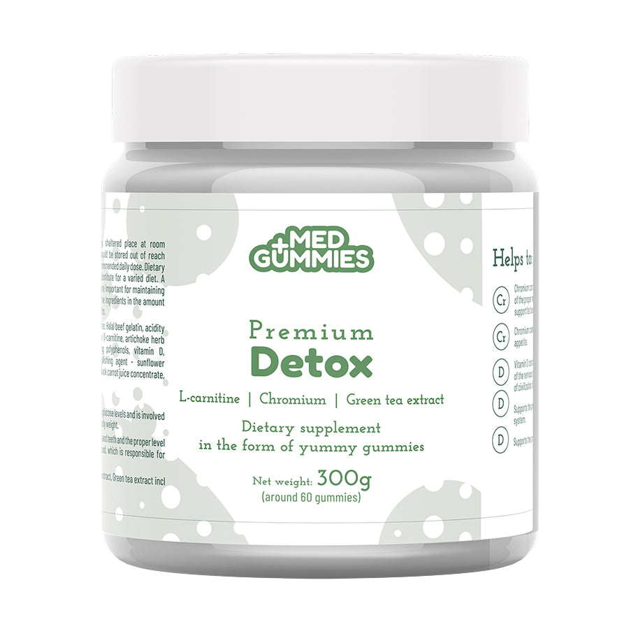 MED GUMMIES Premium Detox 60 Pcs