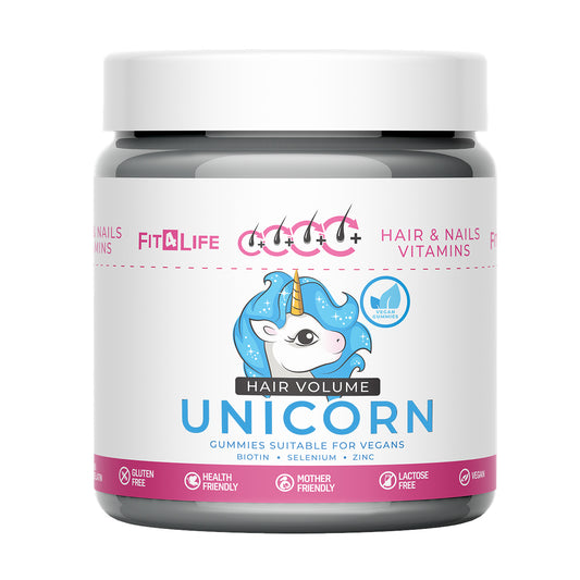 Fit 4 Life Hair Volume Unicorn 300G-60 Gummies