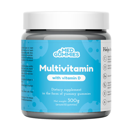 MED GUMMIES Multivitamin With Vitamin D 60 Pcs